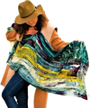 Designer multicolor scarf